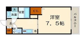 ワールドアイ天王寺ミラージュの物件間取画像